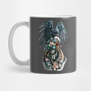 Skull and Raven Mug